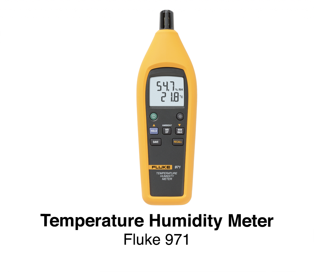 Mining Application Fluke 971 Temp and humidity Meter
