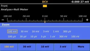 Fluke Calibration 8588A Screen