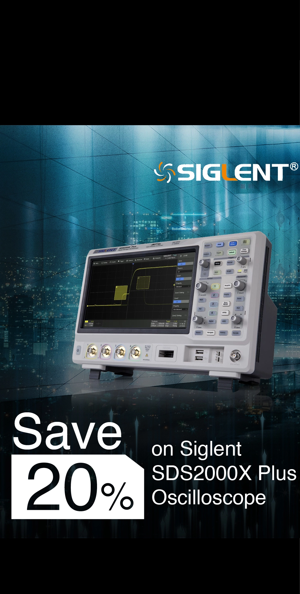Siglent SDS2000Plus - Phone