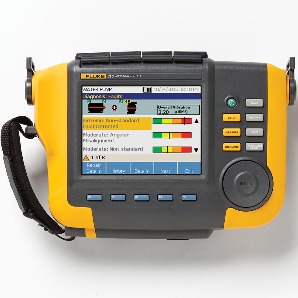 The Fluke 810 Vibration Tester