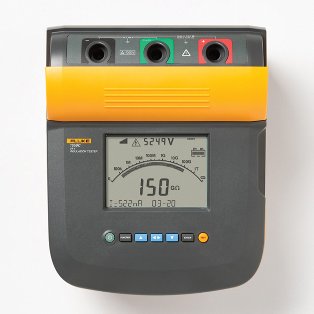 Fluke 1550C FC 5 kV Insulation Tester Kit