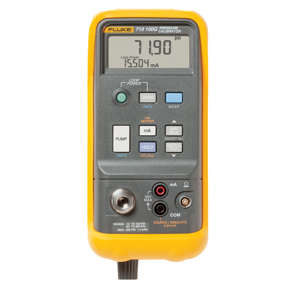 Fluke 719 Pressure Calibrator