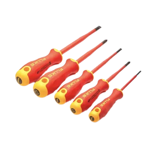 Fluke IKSC5 1000V Insulated Screwdriver Set – 5 Piece